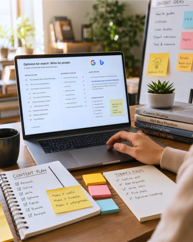 SEO and content marketing
