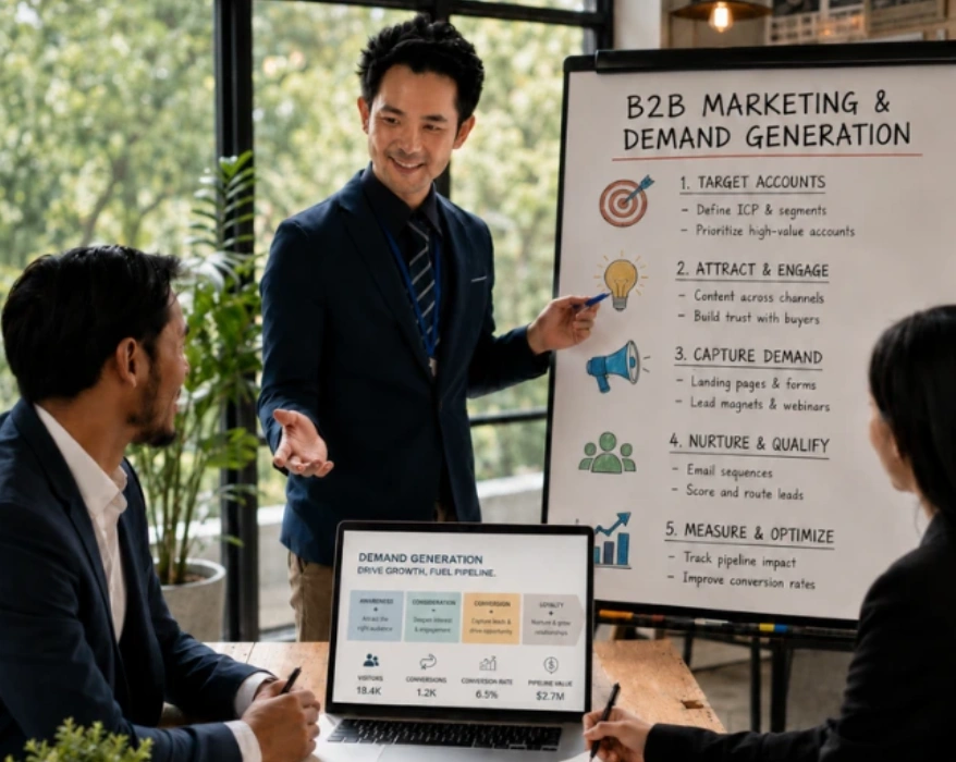 B2B marketing and demand generation